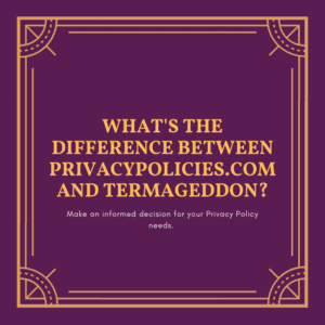 alternative to privacypolicies.com: termageddon