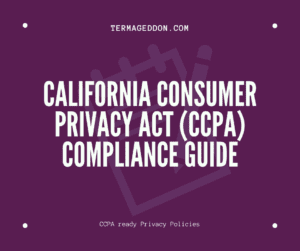 California Consumer Privacy Act (CCPA) compliance guide