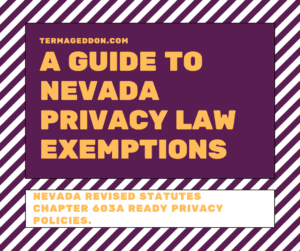 Nevada 603a exemptions