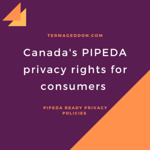 PIPEDA rights for consumers