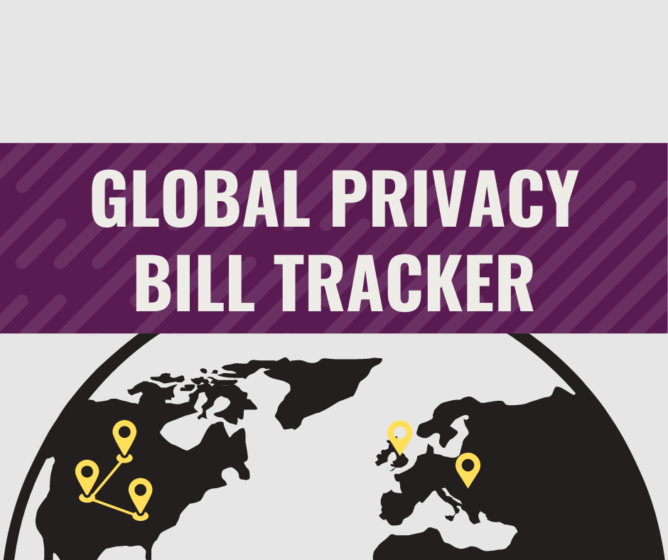 List of all global privacy bills being tracked by Termageddon