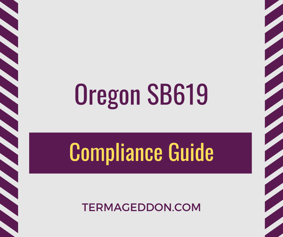 SB619 Oregon Privacy law
