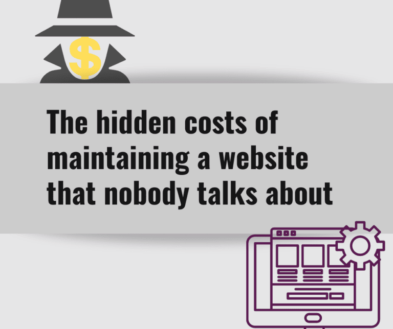 The hidden costs of maintaining a website that nobody talks about ...