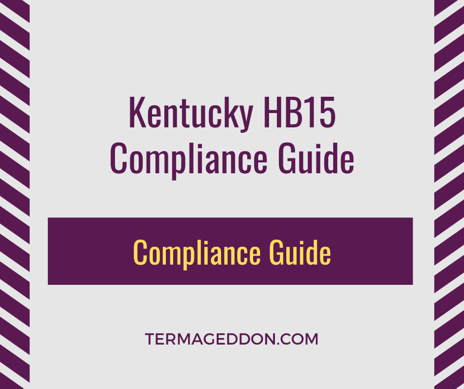Kentucky HB15 Compliance Guide