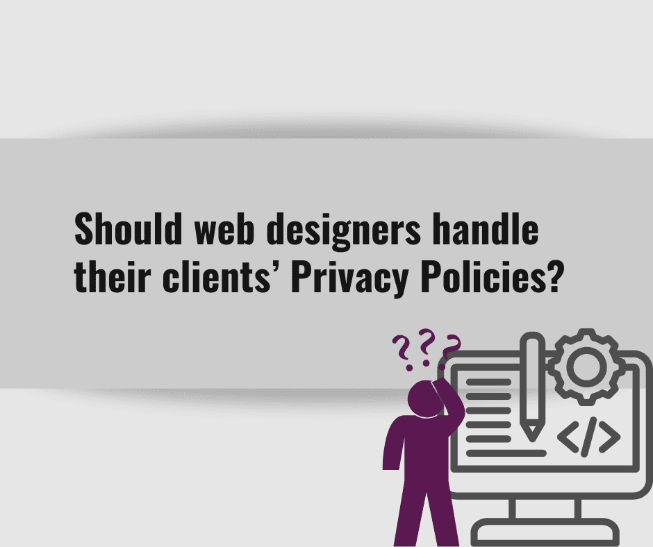 Are agencies responsible for Privacy Policy?