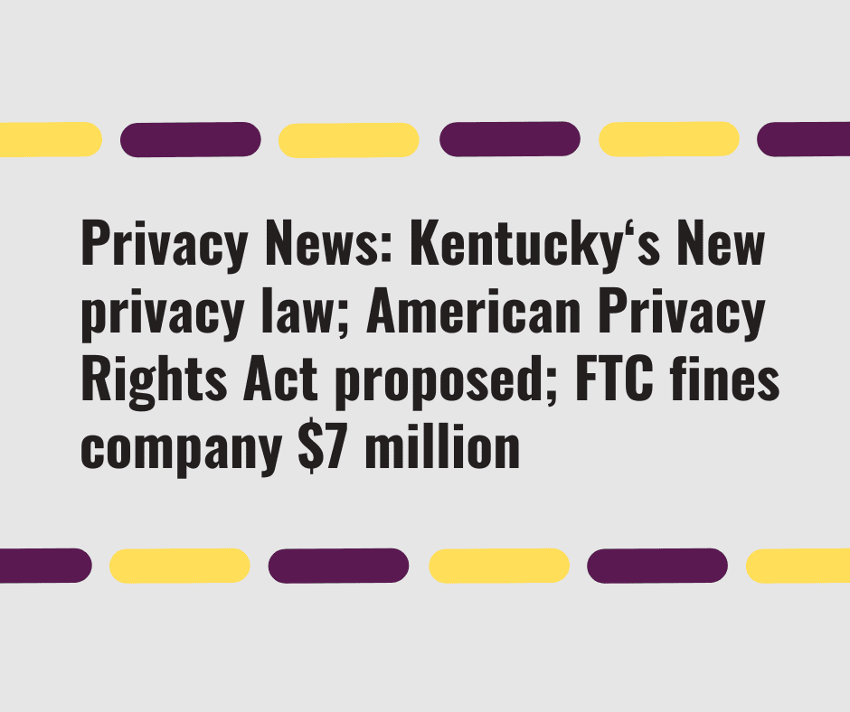Privacy News for May 2024